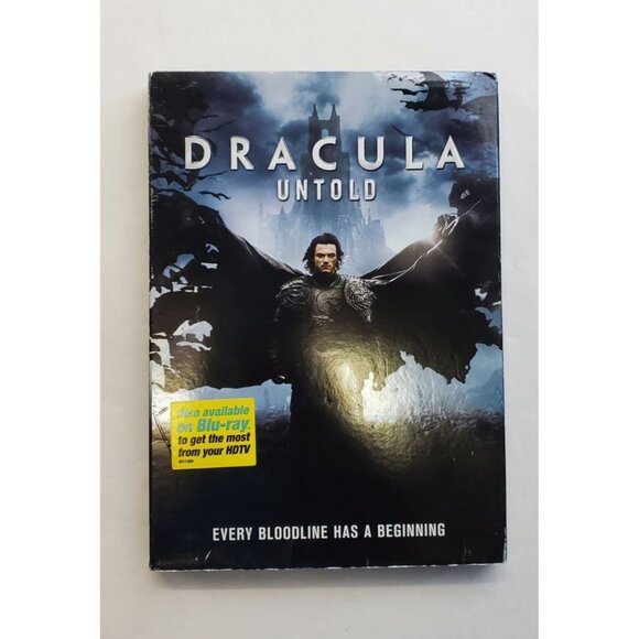 Dracula Untold - Blu-ray - DVD - Lucas Evans Sarah Gadon with Slipcover - Picture 1 of 7